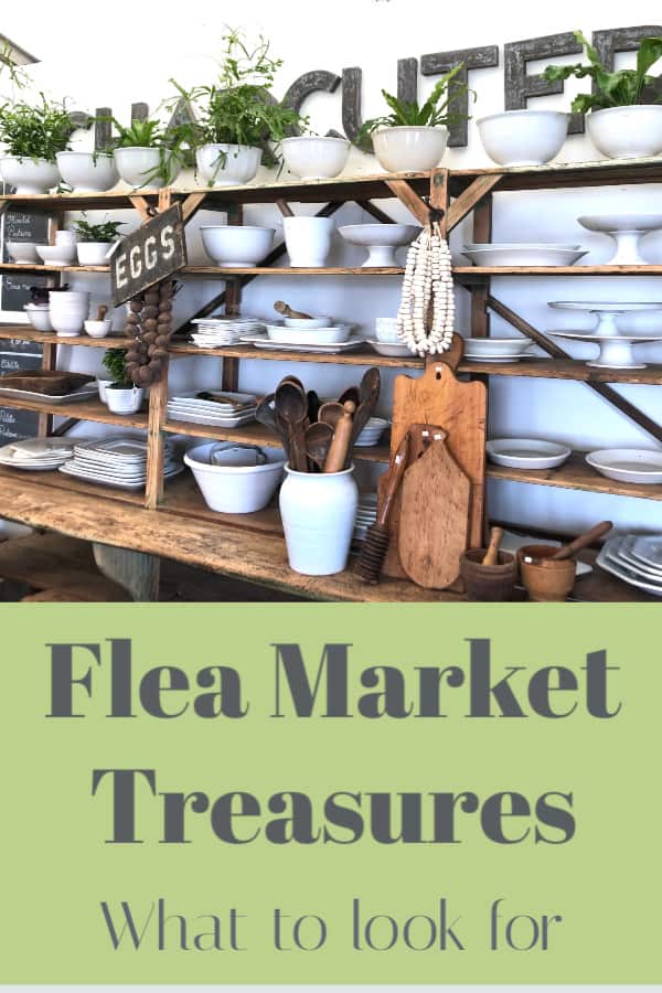 Flea markets are a great place to find one of a king things for your home or apartment. See what's at flea markets this year.