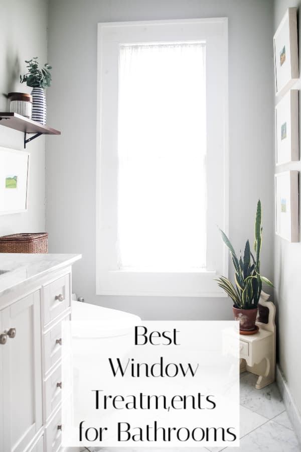 best window treatments for bathrooms