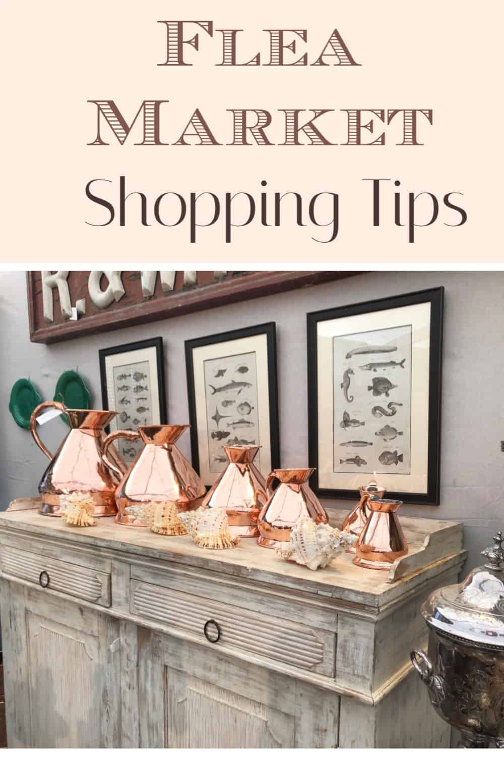 Flea Market Shopping Tips