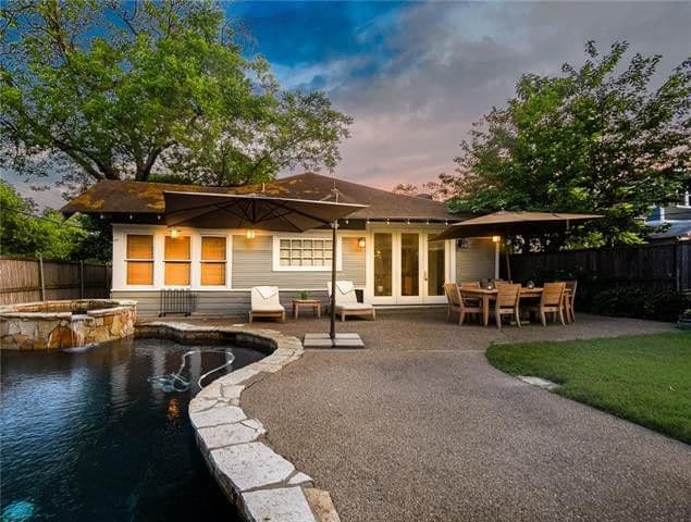 small back yard