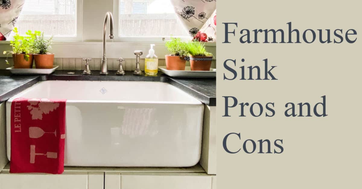 Farmhouse Sinks The Pros and Cons