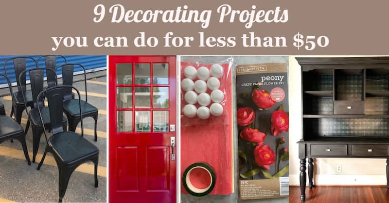 inexpensive decorating ideas