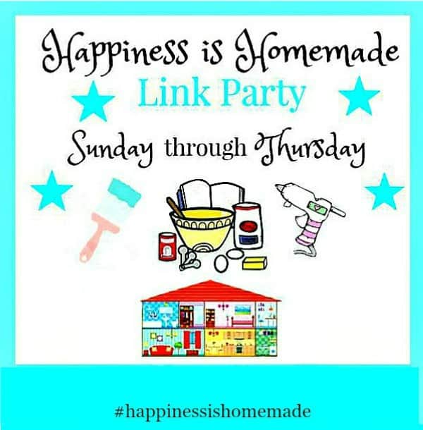 Happiness Is Homemade. Share NOW.#linkyparty #HIH #happinessishomemade #linkyparty #eclecticredbarn