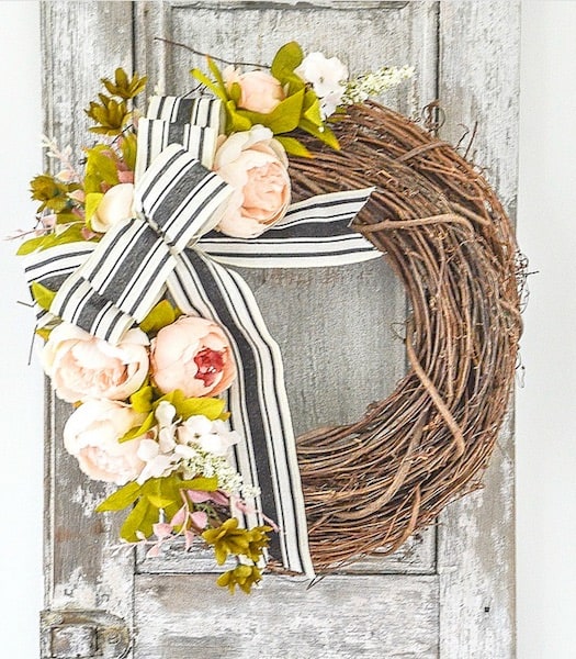 Spring wreath from the Stone Gable