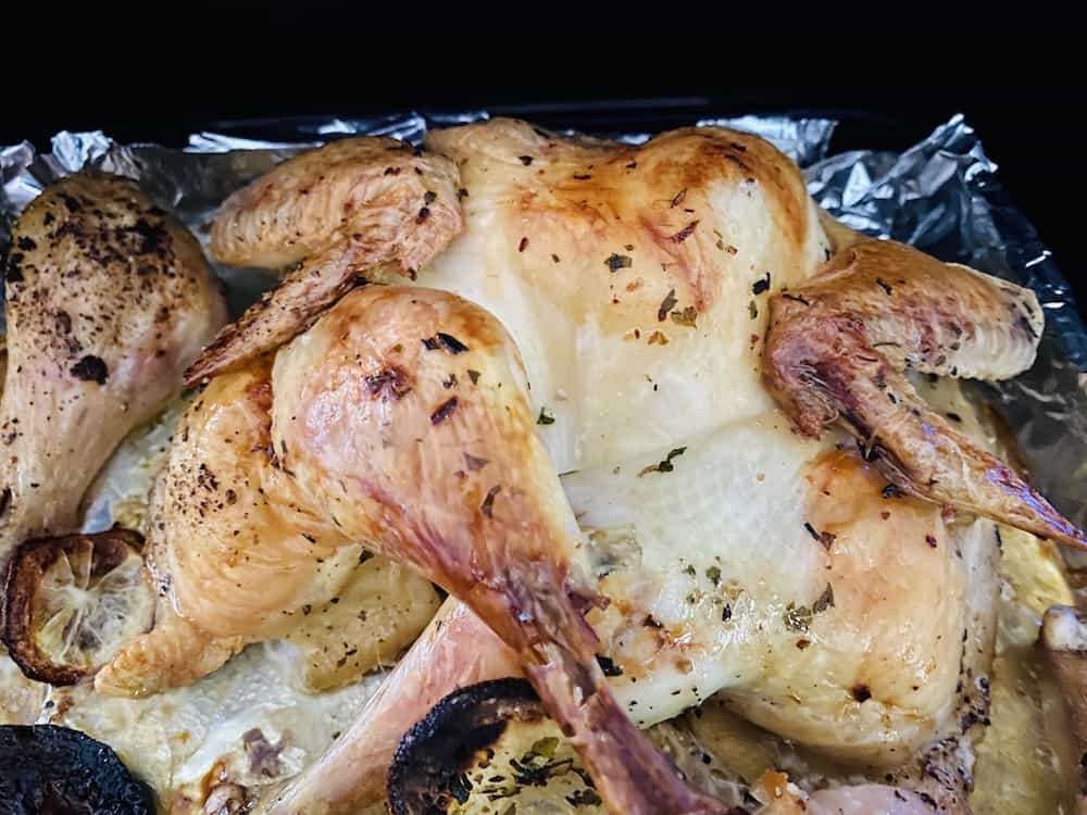 Trader Joe's Spatchcocked chicken