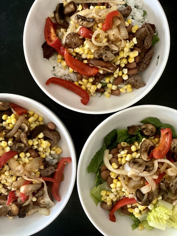 carne asada bowl