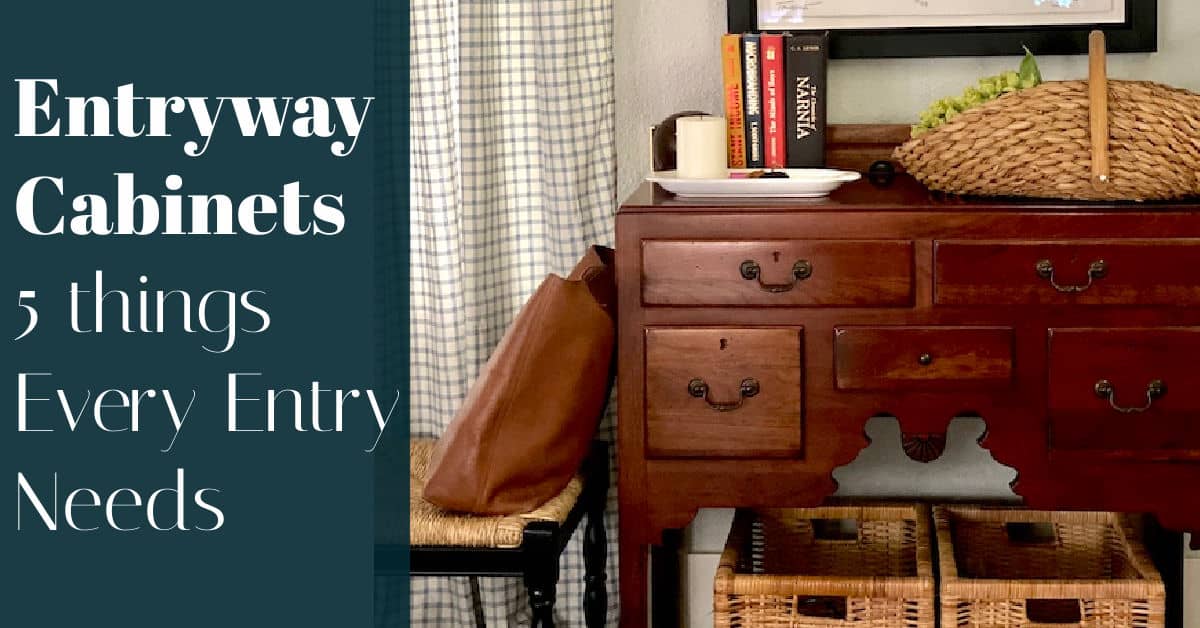 Entryway Cabinets for Small Spaces