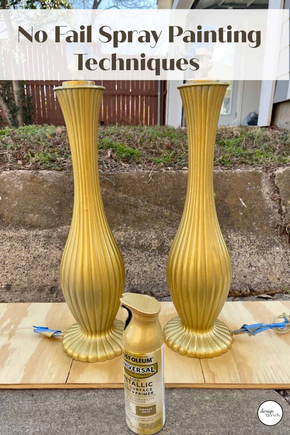 no fail spray painting techniques