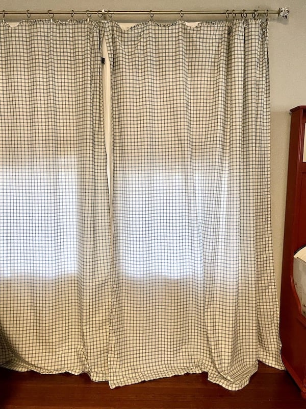 how to make sheets into drapes