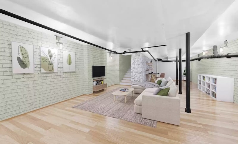 light walled basement