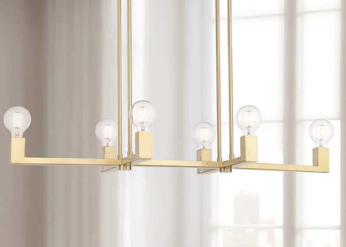 chandelier for long table