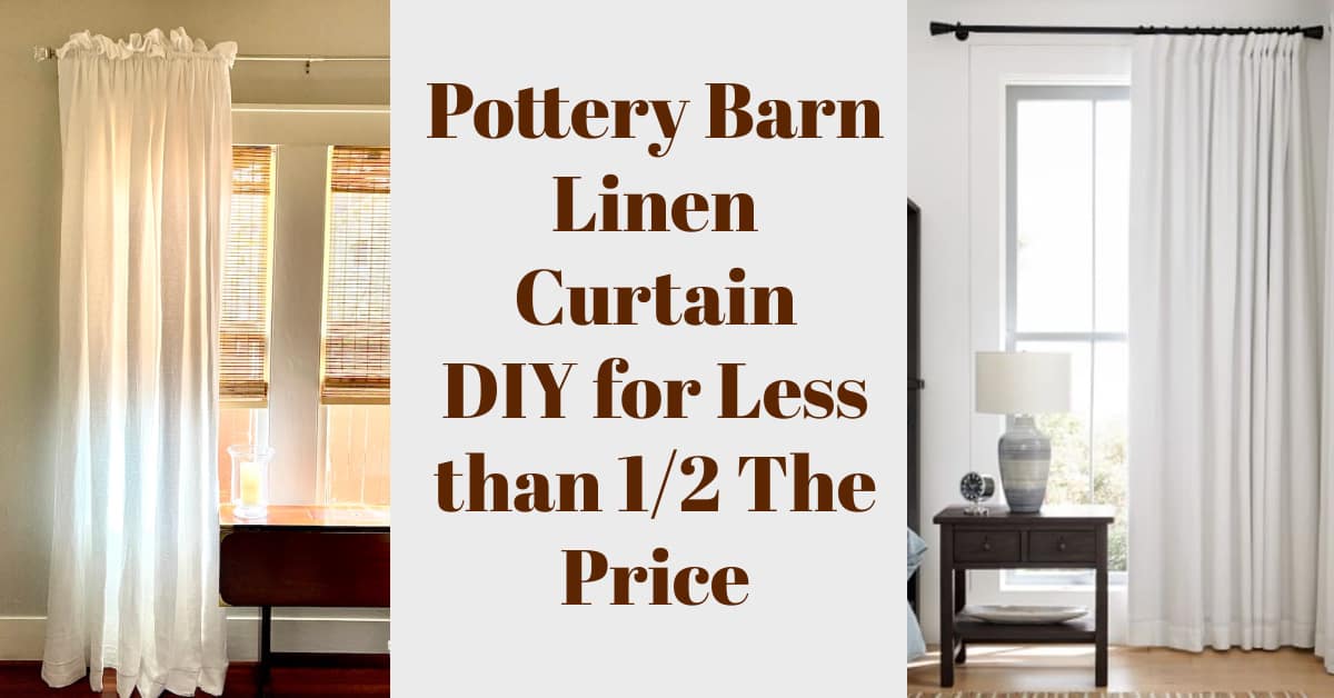diy linen drapes