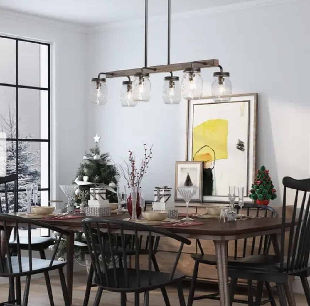 long chandelier