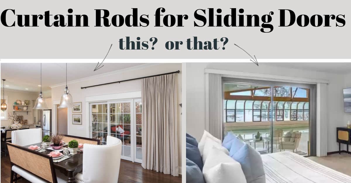 What’s the Best Curtain Rod For a Sliding Glass Door?
