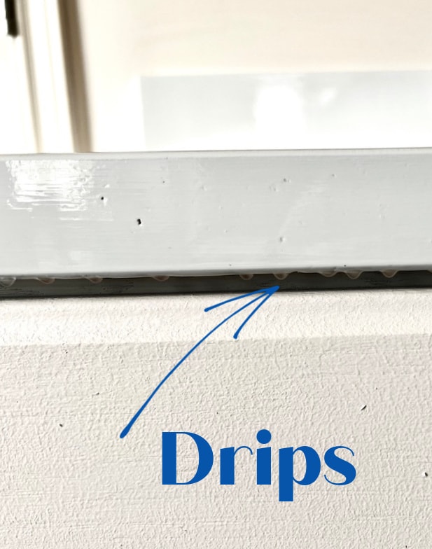 epoxy drips