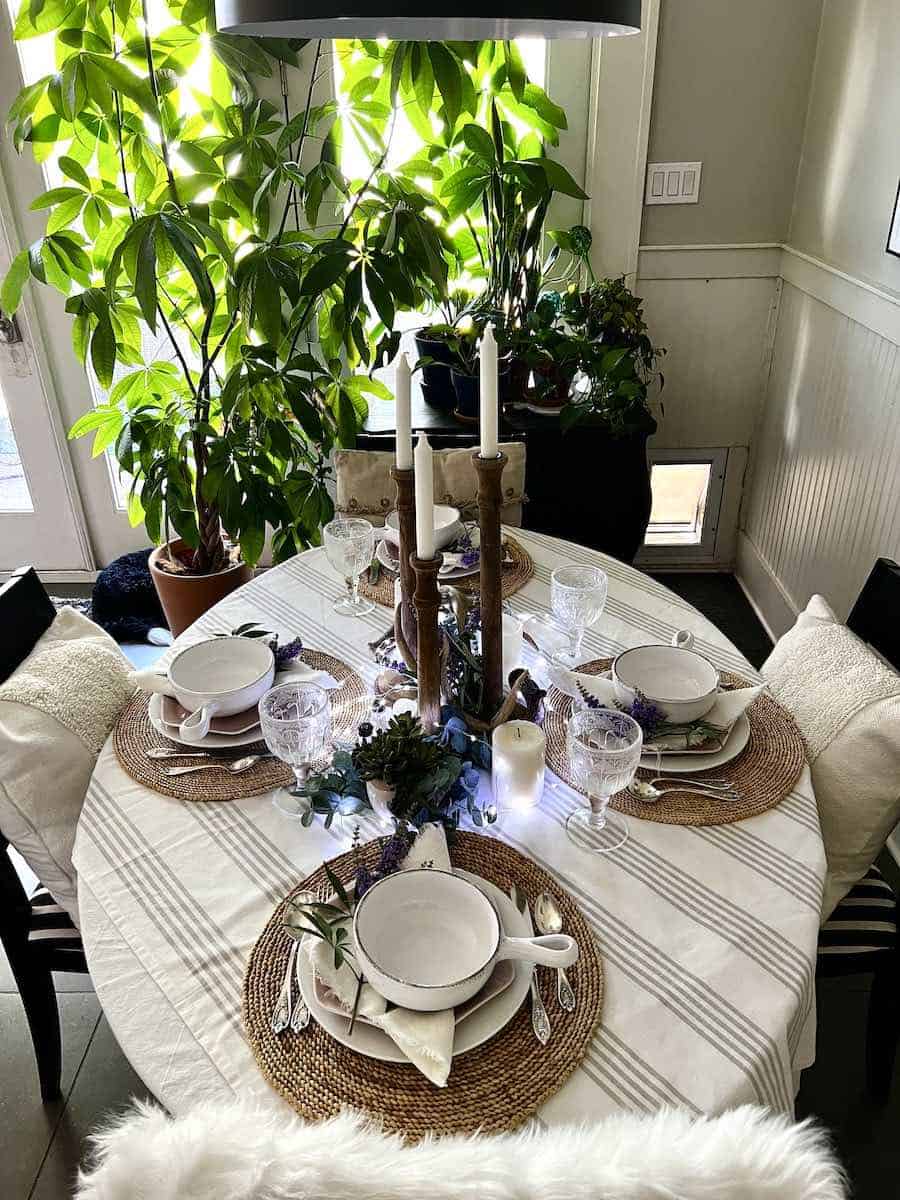 boho table