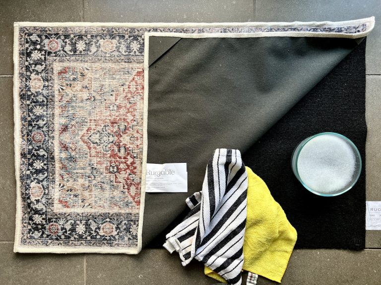 How to Clean A Ruggable Rug Pad With Video Design Morsels