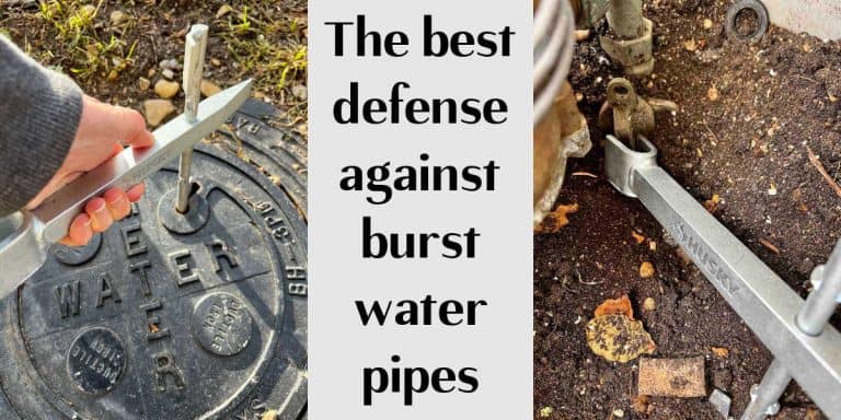 defense against burst pipes