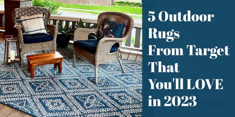 outdoor rugs from target