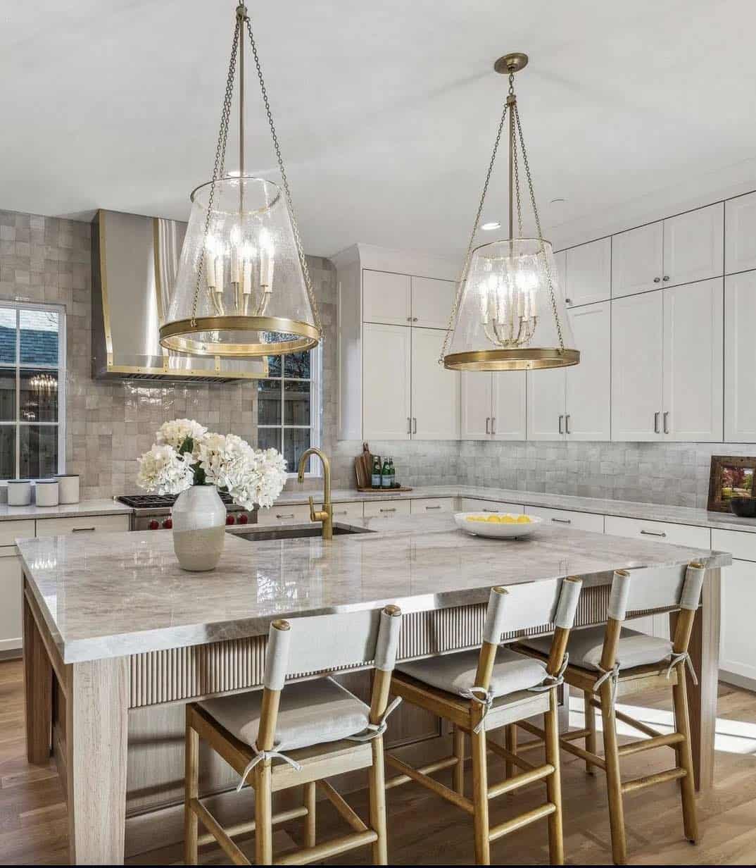 how to light a kitchen island