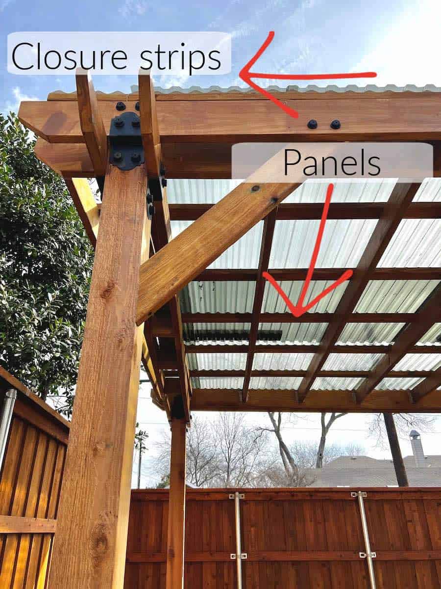 pergola roof