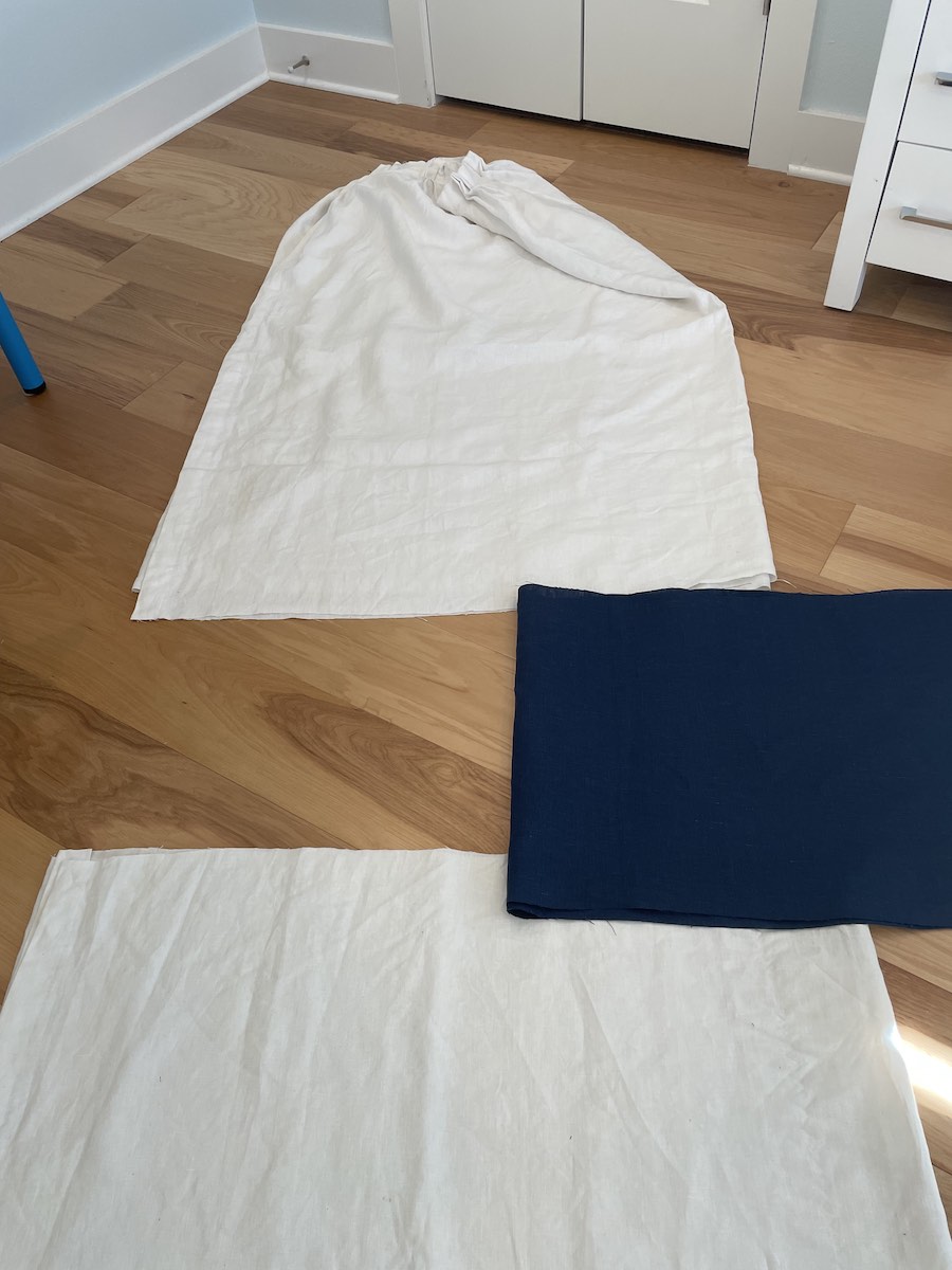 measure the fabric panel