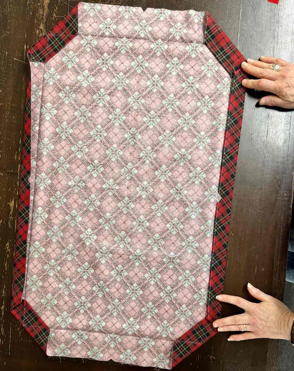 glue the hem