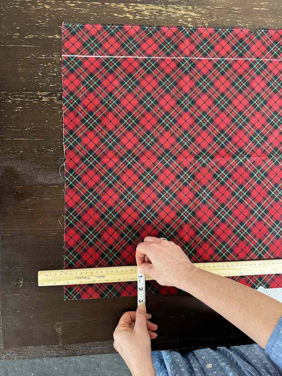 measure your fabric