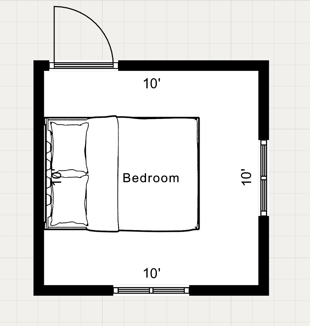 small bedroom space planning
