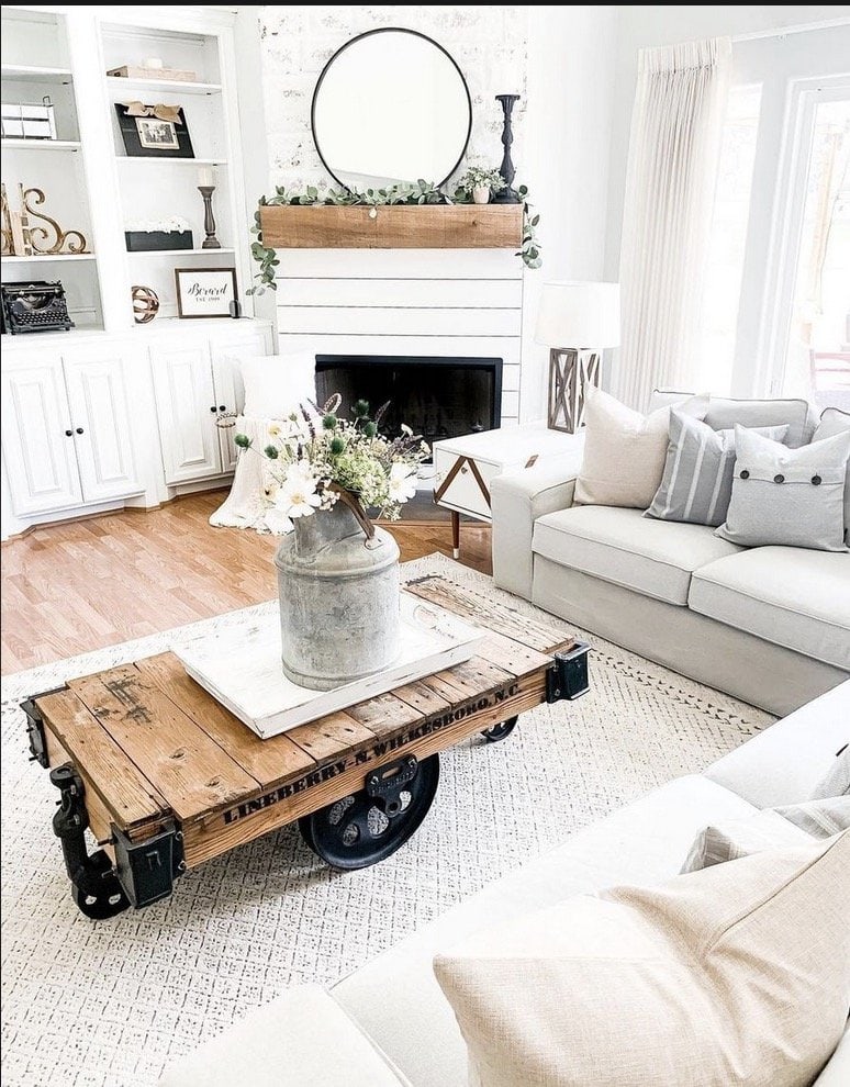farmhouse living room