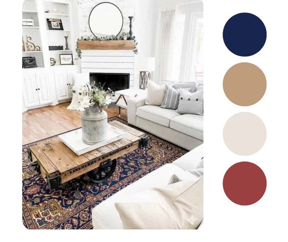 farmhouse with new color palette