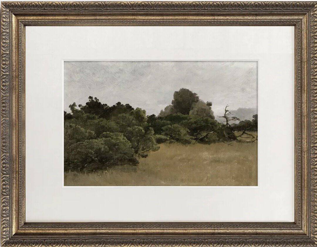 Classic equestrian framed wall art for a Ralph Lauren aesthetic