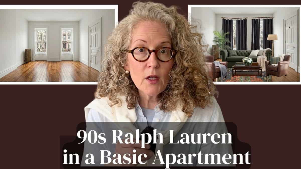 90s Ralph Lauren Style in an Apartment